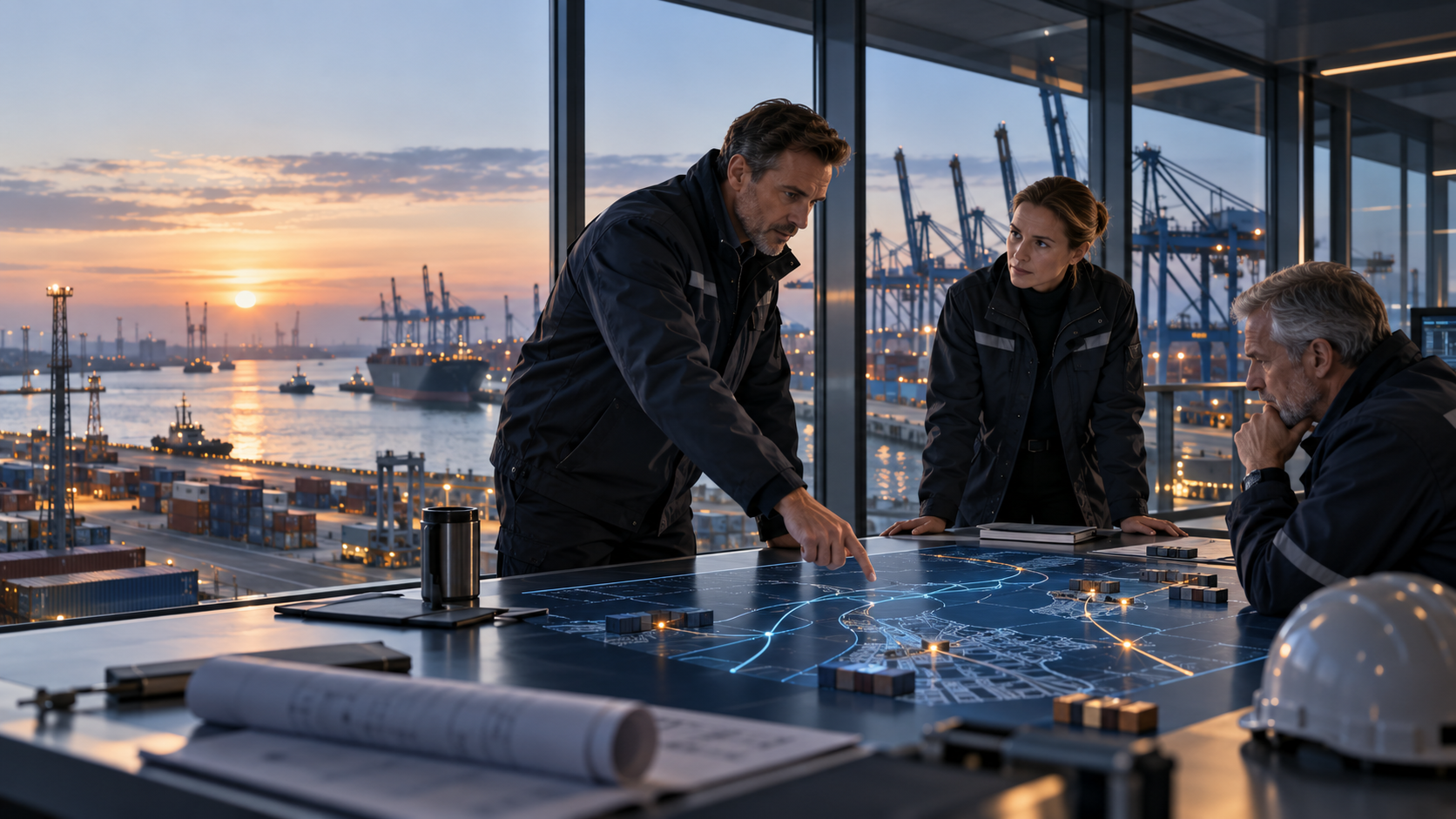 Illustratief beeld bij: Duitse havenwerkgevers bieden 3,4 procent. De echte vraag is wat een stilvallende keten per dag kost.